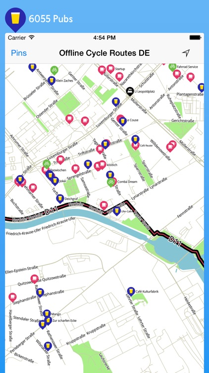 Offline Cycle Routes Germany screenshot-3