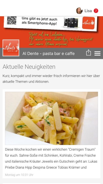 Al Dente - pasta bar e caffe