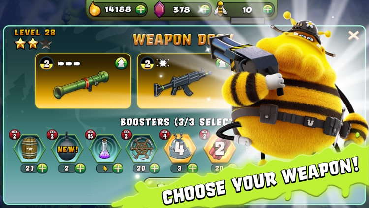 Battle Buzz: Great Honey War screenshot-3