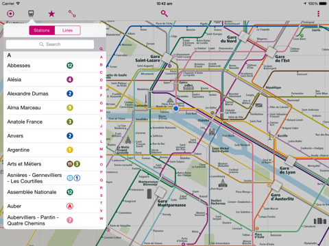Paris Rail Map Lite screenshot 4