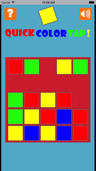 颜色快速点击－考验快速判断能力的小游戏 screenshot 3