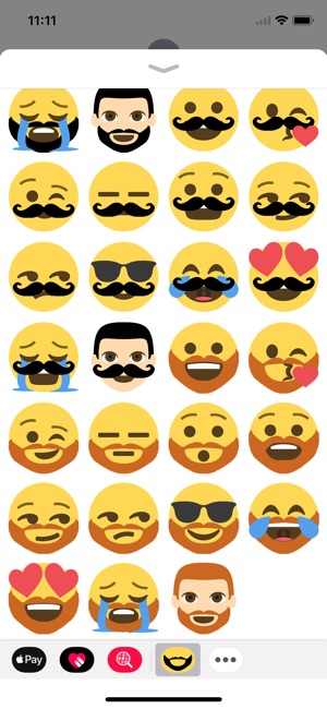 Beard Emojis(圖2)-速報App