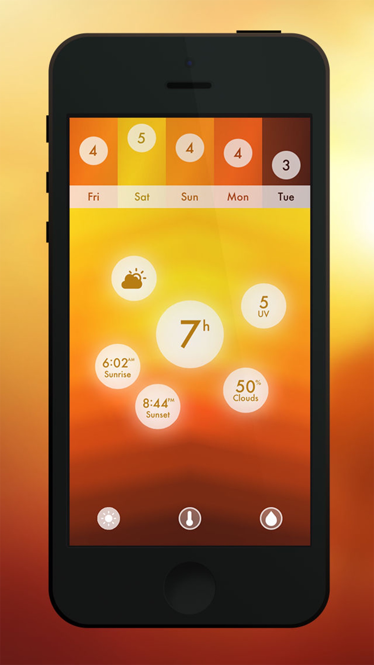 Screenshot do app Haze ~ Weather Forecasts