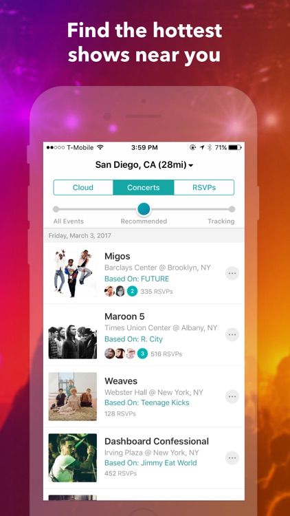 Bandsintown Concerts