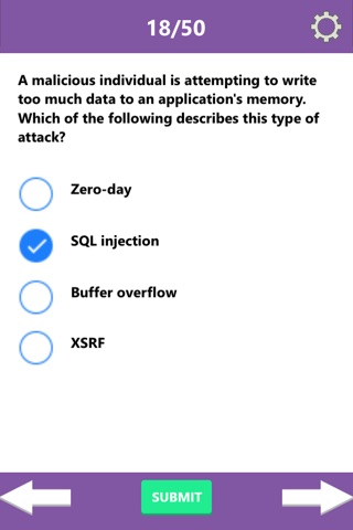 CompTIA Security Mock Exam screenshot 2