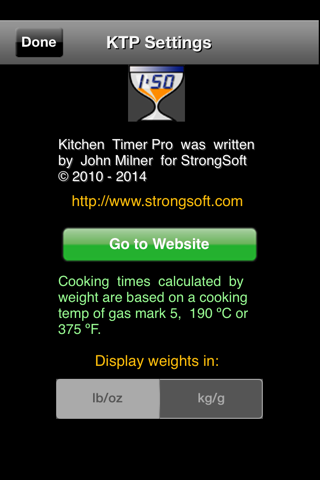 Kitchen Timer Pro screenshot 4