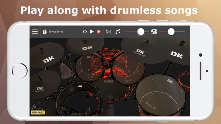 DrumKnee Drums 3D - Drum pad