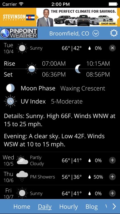 Pinpoint Weather - KDVR & KWGN