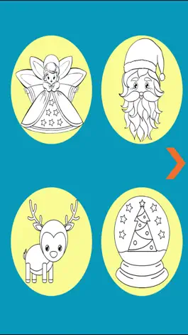 Game screenshot Colouring Pages Christmas apk