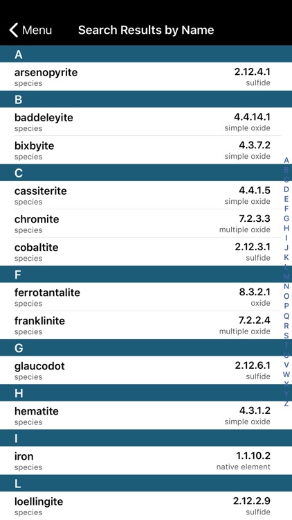 Mineral Database screenshot-5