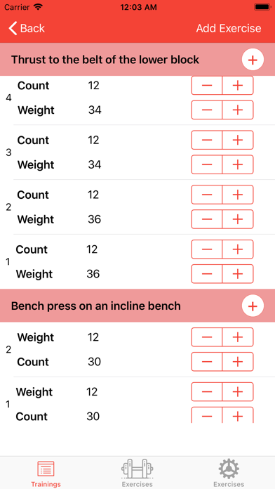 GymM: Fitness Training Tracker screenshot 3