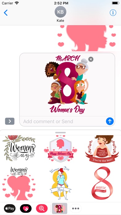 Woman's Day Modern Stickers screenshot 3