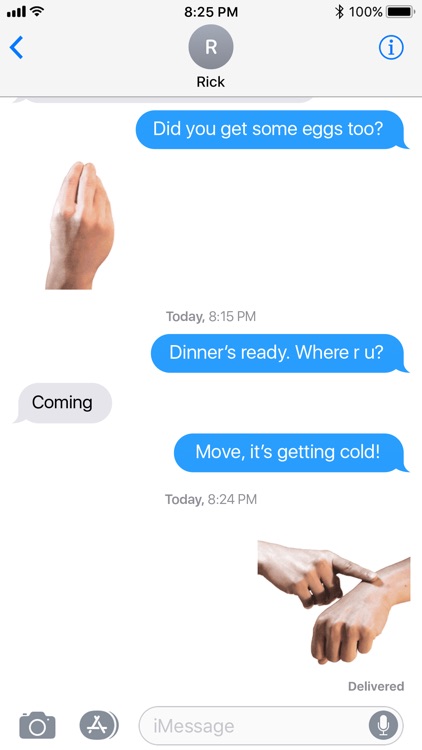 ItalianHands Animated Stickers