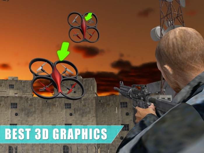 雄蜂 攻击 模拟器 炮艇 ： 射击 游戏