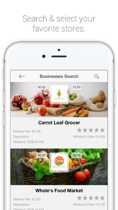 Groceries App screenshot 2