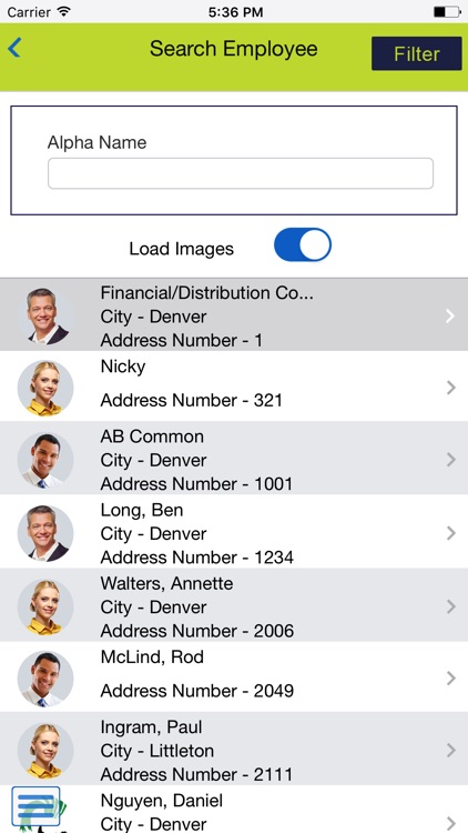 CGI Address Book