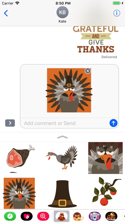 Turkey Time - Animated Sticker