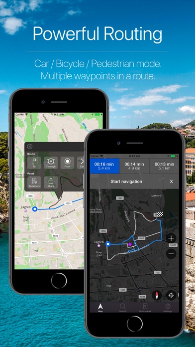 Croatia Offline Navigation screenshot 3