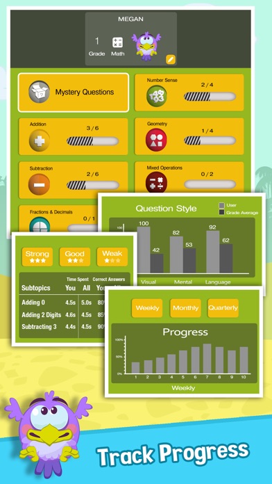 SKIDOS Birds: Kids Math Games screenshot 4