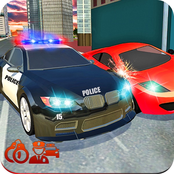 CITY POLICE CAR DRIVING CITY POLICE CAR DRIVING
