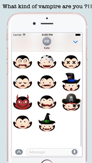 Vampires Halloween Emojis(圖3)-速報App