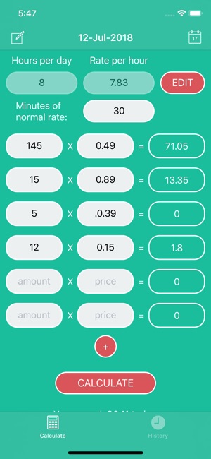 PiecePay: Piecework Calculator(圖3)-速報App