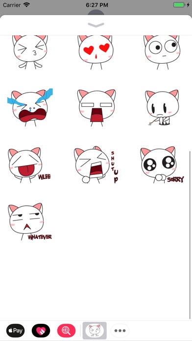 Kitty Cat Animated Emoji screenshot 3