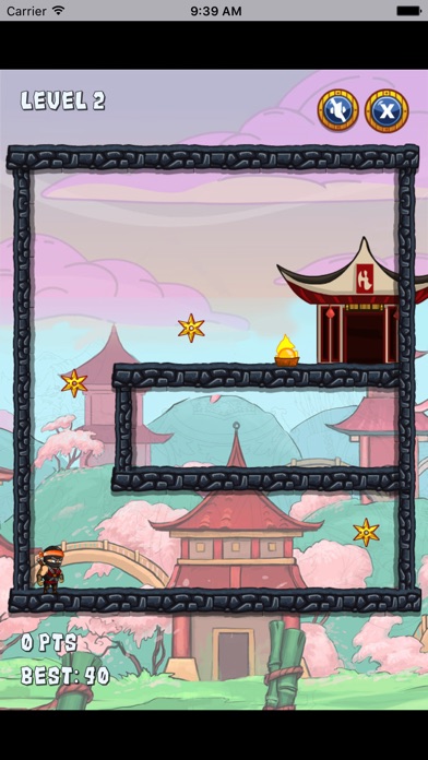 忍者闯关－躲避障碍物的跑酷游戏 screenshot 3