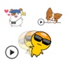 Animated Emoticon Emoji, Corgi Dog, Hamste Sticker