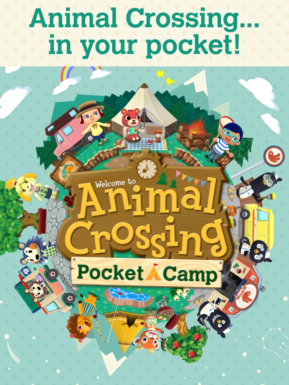 Animal Crossing: Pocket Camp на iPad