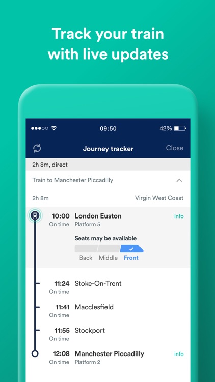 Trainline UK: Train & Bus App