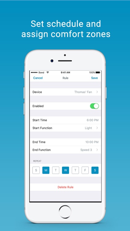 BOND: Smarten Your Ceiling Fan screenshot-4