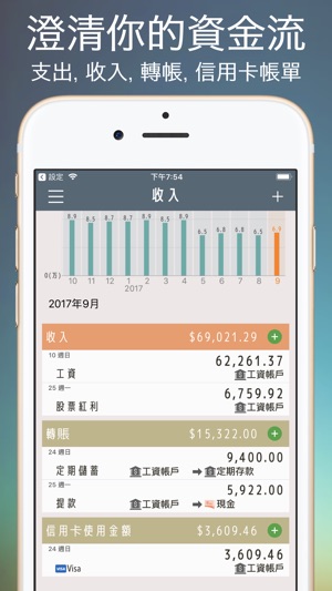 方便記帳 Money tracker(圖4)-速報App