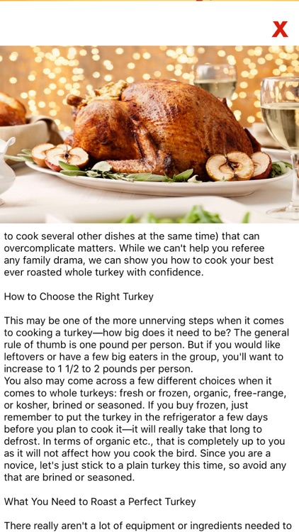 How to cook a Turkey Food ?