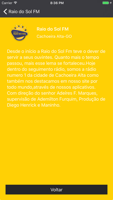 Raio  do Sol FM screenshot 4