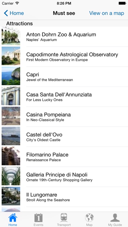 Naples Travel Guide Offline screenshot-3