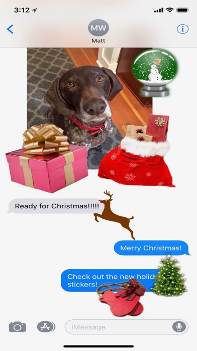 Christmas and Holiday Stickers screenshot 3