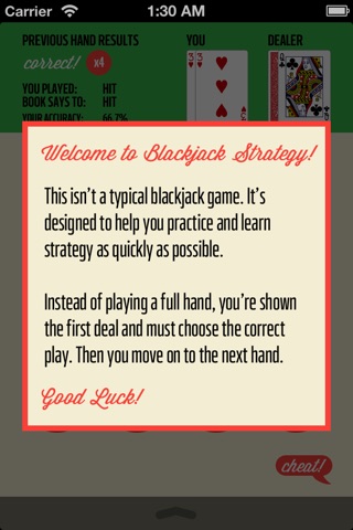 Blackjack Strategy Practice screenshot 2