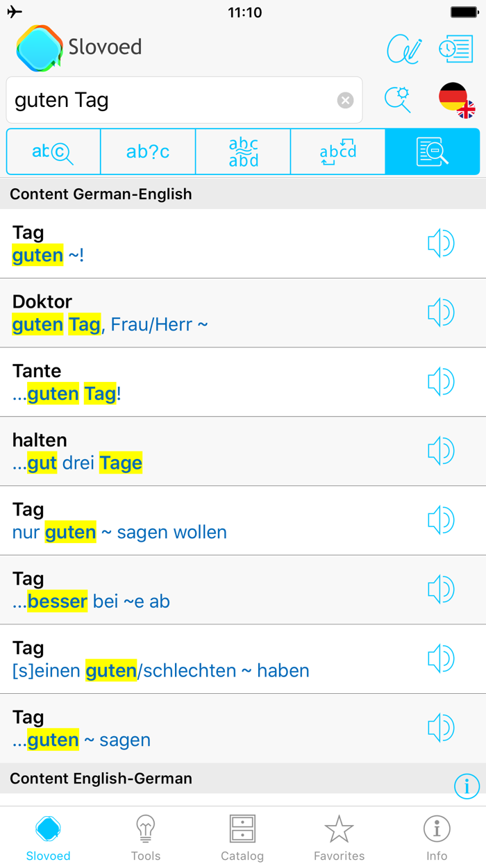German - English Dictionary
