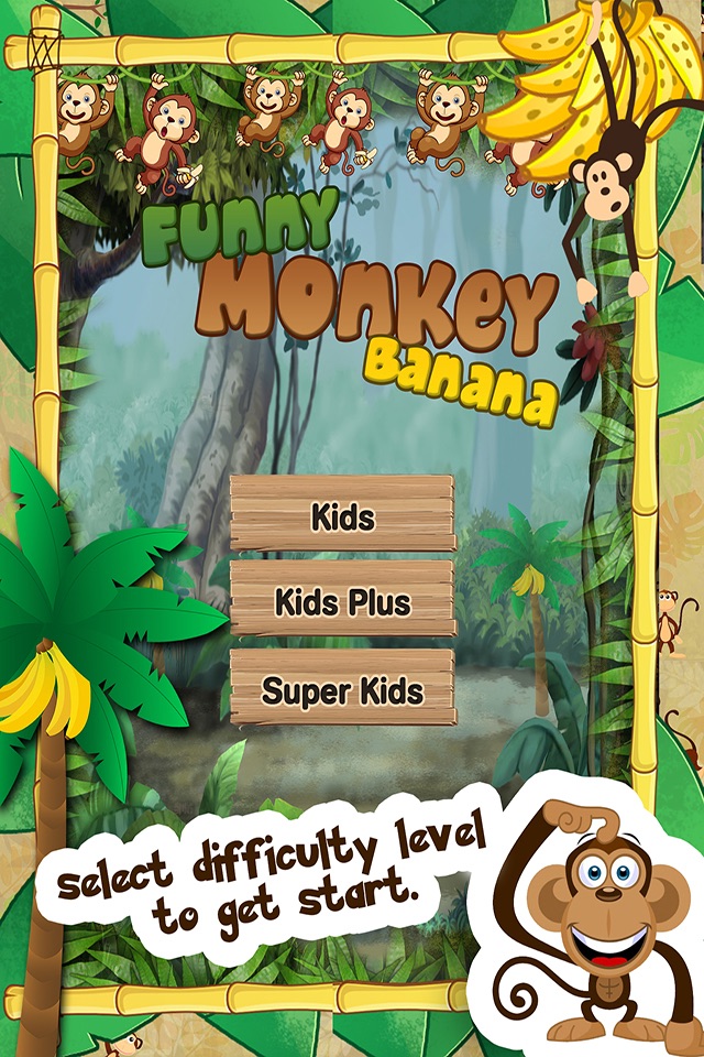 Funny Monkey - The Banana Hunt screenshot 3