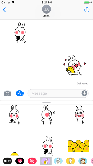 Rabbit and Chick Animated screenshot 3
