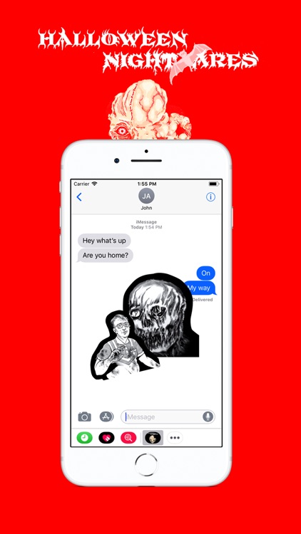 Halloween Nightmares Stickers