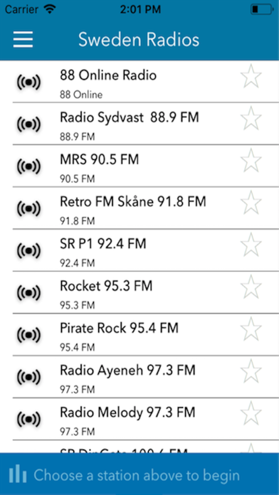 Sweden Radio Stations FM/AM screenshot 3
