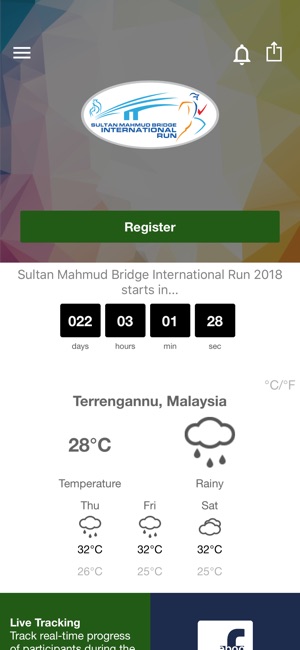 Sultan Mahmud Bridge Run 2018