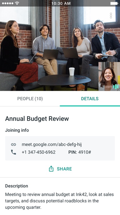 Hangouts Meet screenshot-3