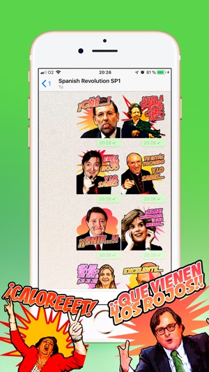 Spanish Revolution Stickers WA(圖3)-速報App