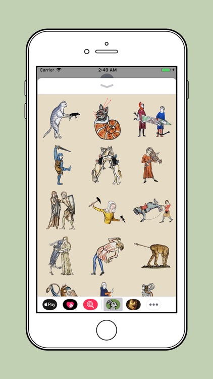 Medieval Rabbit Stickers screenshot-3