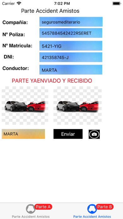 AppPartesAccidentAmistosos screenshot 2