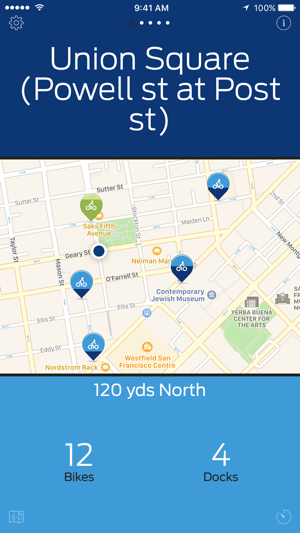 Bay Area Bikes — A One-Tap Ford GoBike App(圖3)-速報App