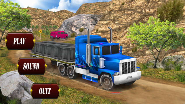 Classic Forest Truck Drive(圖1)-速報App